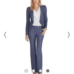 White House Black Market Blue 3-piece Suit